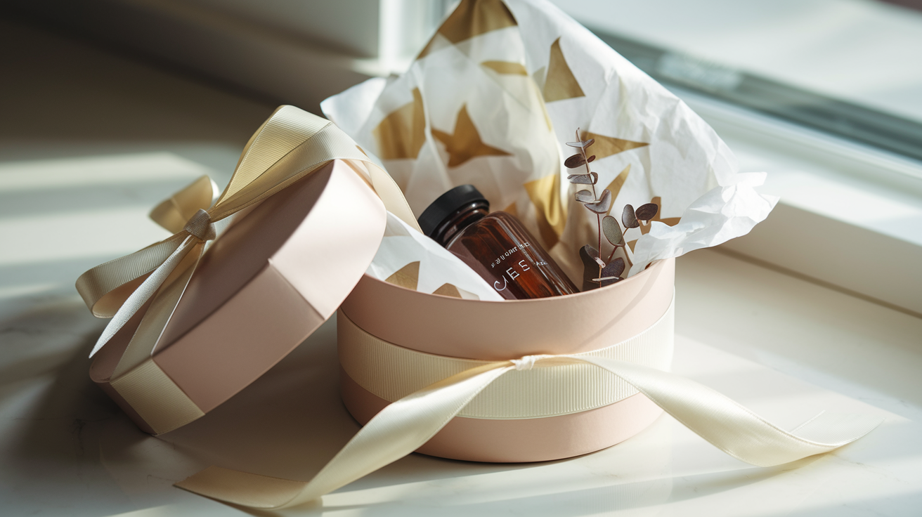 Imballaggio e consegna del prodotto Aureviva